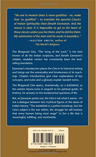 The Bhagavad Gita Translated by Eknath Easwaran