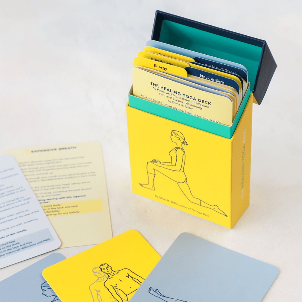 The Healing Yoga Deck By Olivia H. Miller