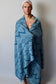 Upcycled Ikat Cashmere Blanket