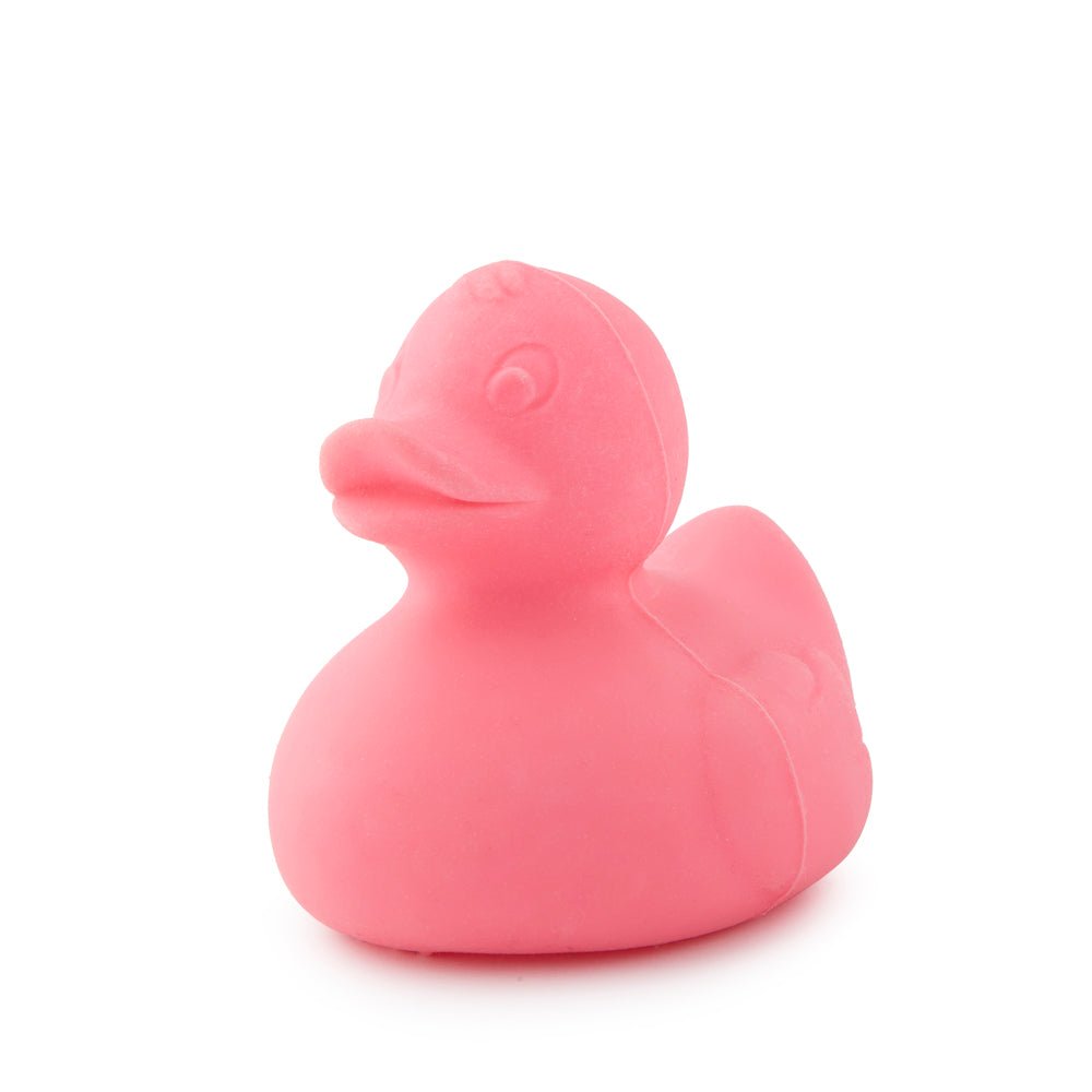 Elvis The Duck Pink Teether Bath Time and Sensory Toy