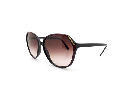 Silhouette Red and Black Acetate Sunglasses