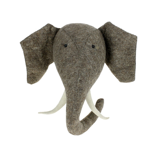 Elephant with Tusks Head