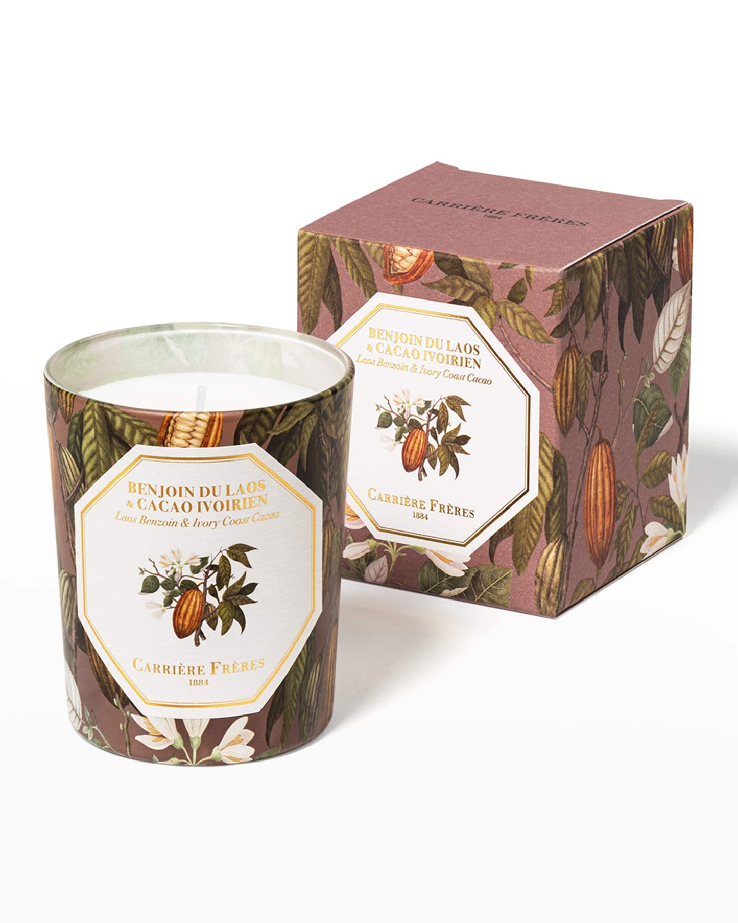 Scented Candle - Loas Benzoin & Ivory Coast Cacao