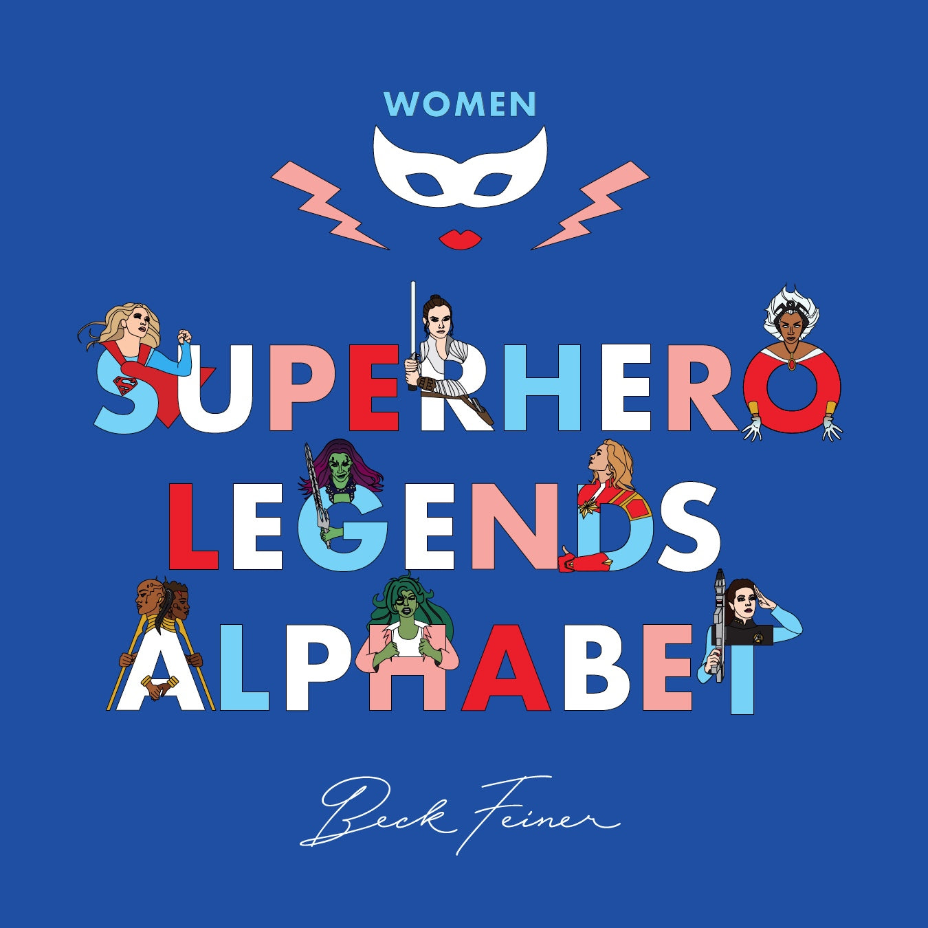 Women Superhero Legends Alphabet Book